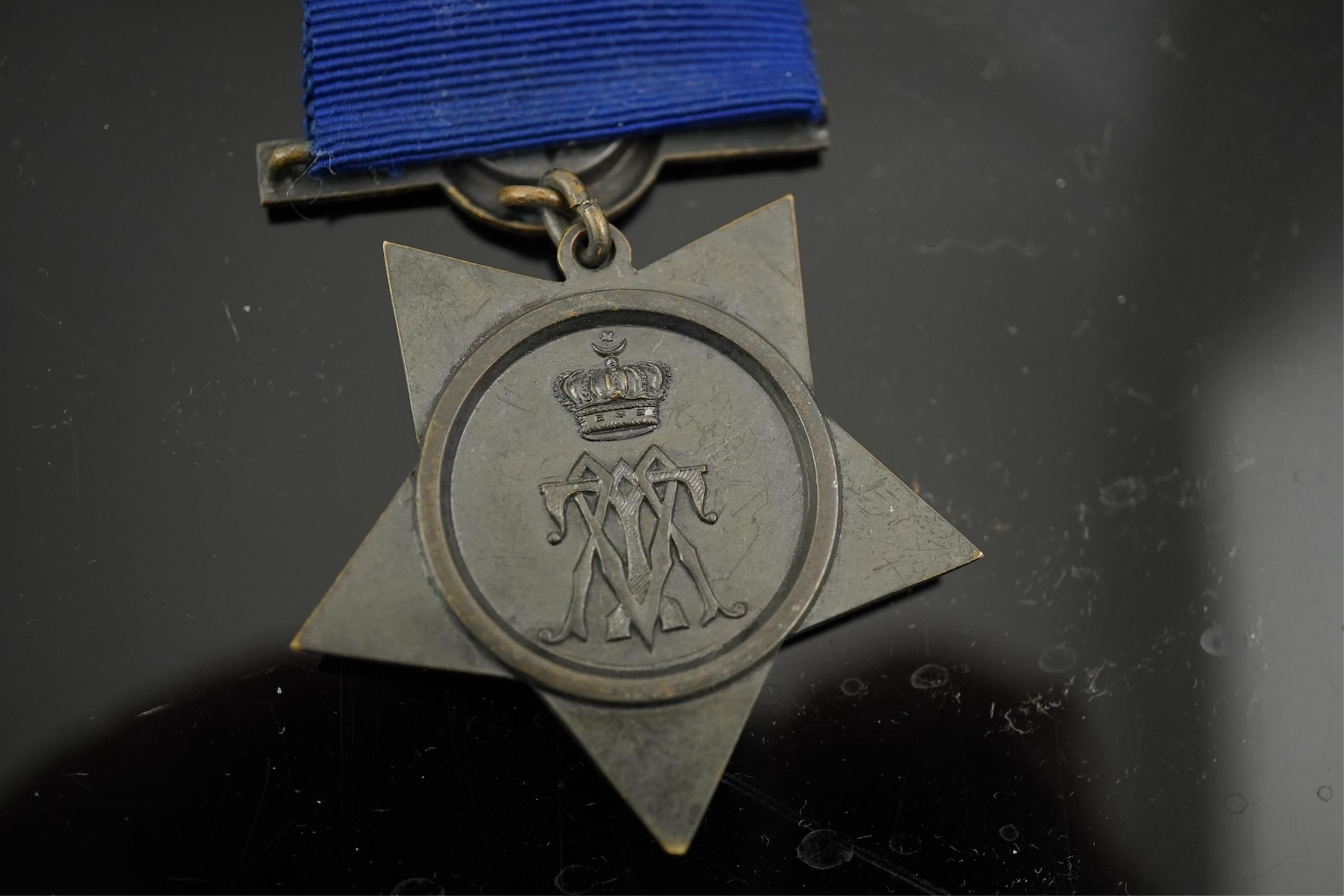 Battle of Trafalgar interest; Four medals awarded to members of the Robertson family. A Victorian naval General Service Medal to Thomas Robertson, Surgeon, with three bars for;, Sirius 17 April 1806, Trafalgar and Egypt,